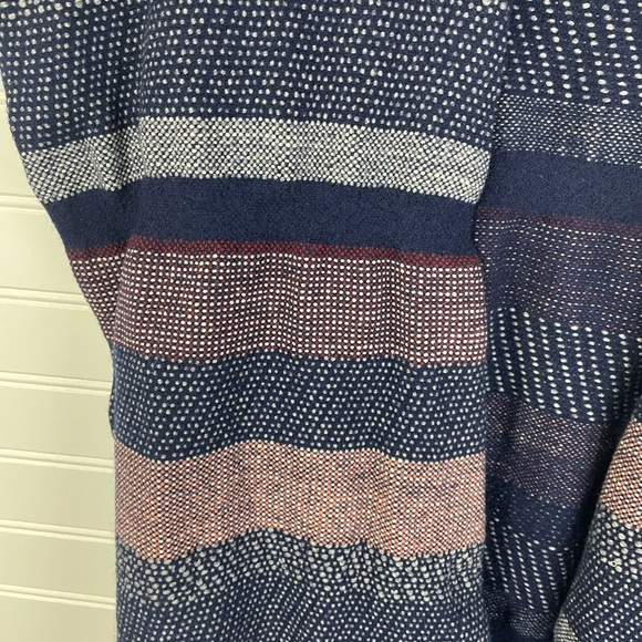 Moth Anthropologie Sleeveless Knitted Striped Pattern Belted Cardigan S Women’s - Picture 12 of 16